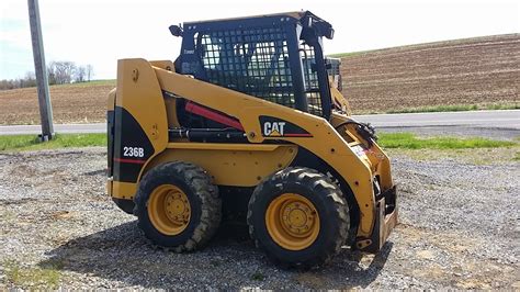 cat skid steer 236b